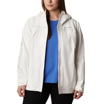 Columbia Ženske Jakne - OutDry Ex Eco Shell Plus Size Bijele | RGMA-62130